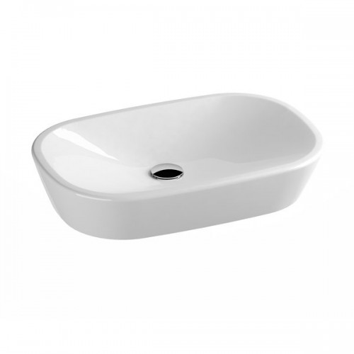 Умивальник на стільницю Ravak Ceramic O 60x40 см, білий (XJX01160001)