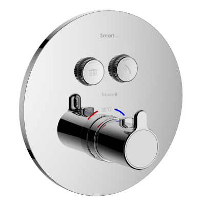Смеситель для душа Imprese Smart Click термостатический, хром (ZMK101901237)