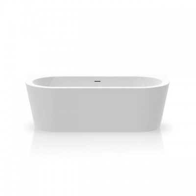 Ванна акрилова Knief Fresh Wall 180х80 см, білий глянцевий (010003106+010009106)