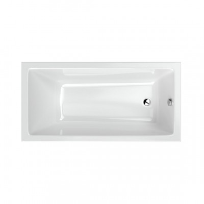 Ванна акрилова Radaway Mirella 130x70 см, з ніжками та сифоном (WA1-48-130x070S)