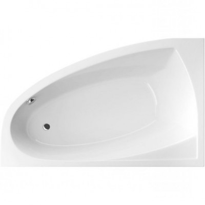 Ванна акрилова Radaway Rineia 150x95 см, ліва, з ніжками та сифоном (WA1-31-150x095LS)