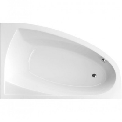 Ванна акрилова Radaway Rineia 150x95 см, права, з ніжками та сифоном (WA1-31-150x095PS)