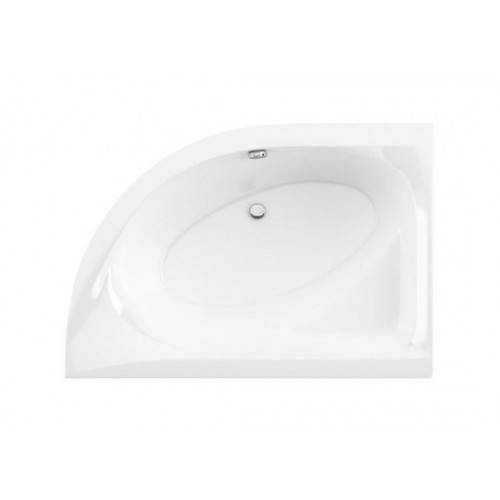 Ванна акрилова Radaway Mistra 170x110 см, ліва, з ніжками та сифоном (WA1-07-170x110LS)
