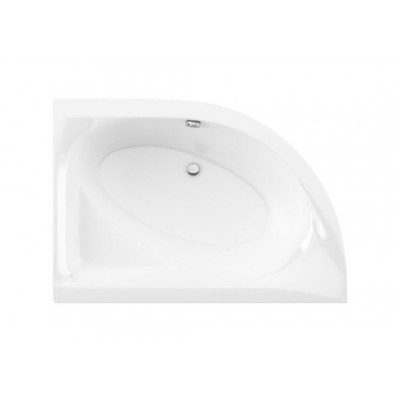 Ванна акрилова Radaway Mistra 150x100 см, права, з ніжками та сифоном (WA1-07-150x100PS)