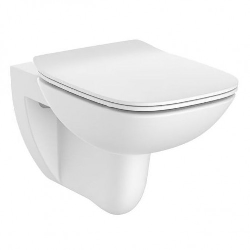 Унітаз підвісний Roca Debba Rimless з сидінням, білий (A34H993000)