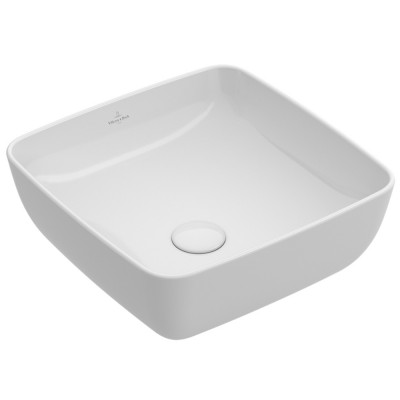 Умивальник на стільницю Villeroy & Boch Artis 41х41 см, білий (41784101)