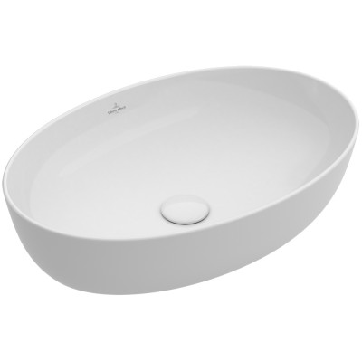 Умивальник на стільницю Villeroy & Boch Artis 61х41 см, білий (41986101)