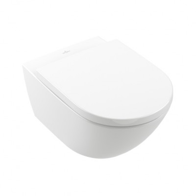 Унітаз підвісний з кришкою Villeroy&Boch Subway 3.0 білий, (4670TS01)