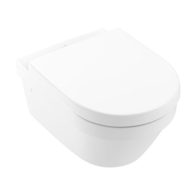 Унітаз підвісний Villeroy & Boch Omnia Architectura Directflush з кришкою Soft Closing, білий (4694HR01)