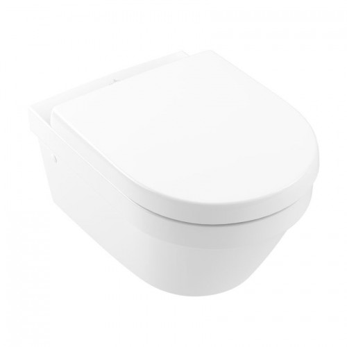 Унітаз підвісний Villeroy & Boch Omnia Architectura Directflush з кришкою Soft Closing, білий (4694HR01)
