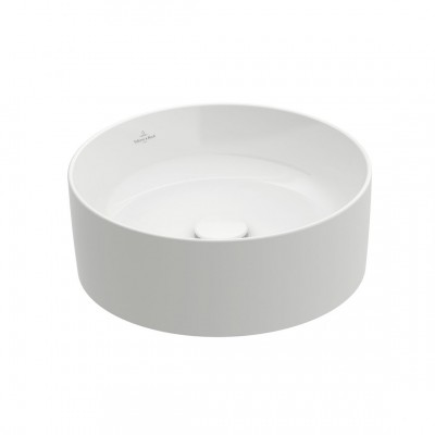 Умивальник на стільницю Villeroy & Boch Collaro, 40х40 см, білий (4A184001)