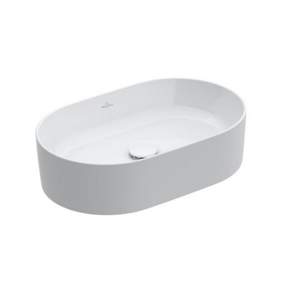 Умивальник на стільницю Villeroy & Boch Collaro 56х36 см, білий (4A195601)