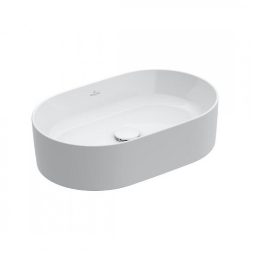 Умивальник на стільницю Villeroy & Boch Collaro 56х36 см, білий (4A195601)