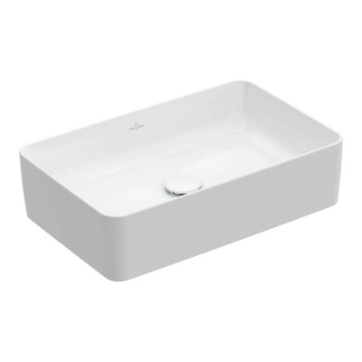 Умивальник на стільницю Villeroy & Boch Collaro 56х36 см, CeramicPlus, White Stone (4A2056RW)