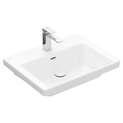 Умивальник накладний Villeroy&Boch Subway 3.0 60х47 см, білий (4A706001)