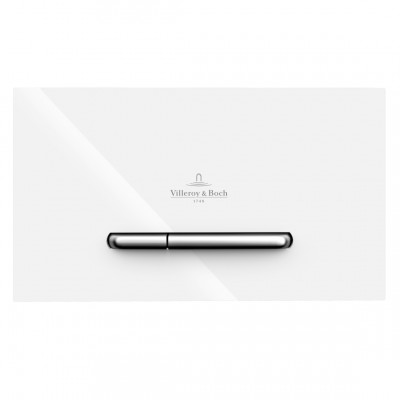Клавіша змиву для унітазу Villeroy & Boch ViConnect E300, білий (92216168)