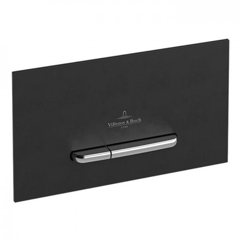 Клавіша змиву для унітазу Villeroy & Boch ViConnect E300, чорний матовий (922169AN)