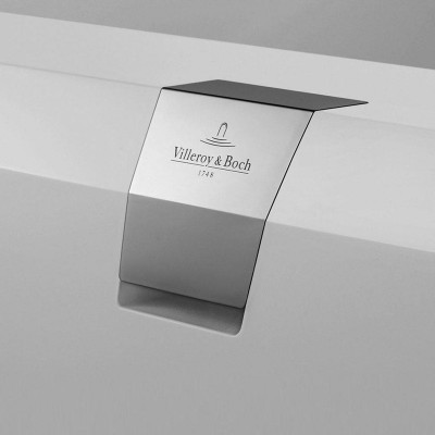 Комплект Villeroy & Boch Squaro Edge 12, до зливу-переливу, білий (UPCON0123)