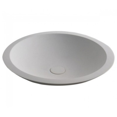 Умивальник на стільницю Volle, Solid surface 51,5x51,5 см, білий (13-40-856)