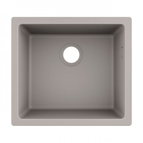 Кухонная мойка Hansgrohe S510-U450 встроенная 500х450 мм, серый (43431380)