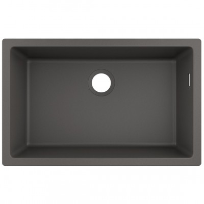 Кухонна мийка Hansgrohe S510-U660 вбудована 710х450, сірий (43432290)