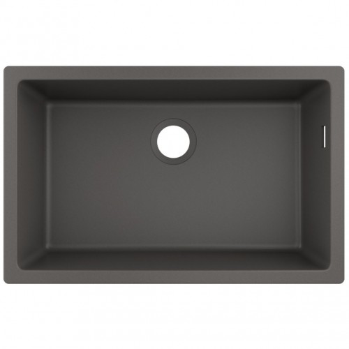 Кухонна мийка Hansgrohe S510-U660 вбудована 710х450, сірий (43432290)