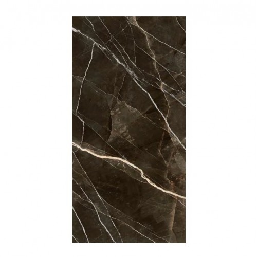 Керамограніт великоформатний Marazzi Grande Marble Look Calacatta Black 120x278 6мм Lux Rett (MENX)