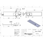 Умывальник накладной Miraggio Della 1900 R, белый (8813762)