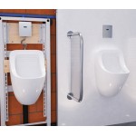 Клавиша смыва для уринала Oli Eaqua Urinal Inox AC, нержавеющая сталь (879120)