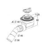 Сифон для душевого поддона Radaway Giaros (5SL1)