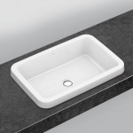 Умывальник накладной Villeroy & Boch Architectura, 61,5x41,5 см, белый (41676001)