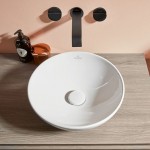 Умывальник на столешницу Villeroy & Boch Loop & Friends 380 мм, белый (4A450001)