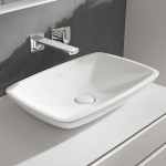 Умывальник на столешницу Villeroy & Boch Loop & Friends, 58,5x38 см, белый (51540001)