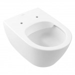 Унитаз подвесной с крышкой Villeroy&Boch Subway 2.0 CeramicPlus, Stone White (5614R0RW+8M42S1RW)