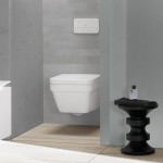 Унитаз подвесной Villeroy & Boch Architectura, Rimless, с крышкой Soft close, белый (5685HR01)