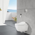 Клавиша смыва для унитаза Villeroy & Boch ViConnect E300, хром глянец (92218061)