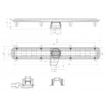 Душовий канал Waterway Stream 900 (WSB900001N1)